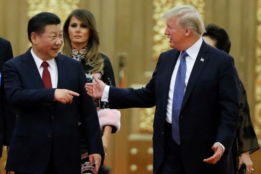 Trump habla con el presidente de China para conseguir un mundo «más pacífico y seguro»