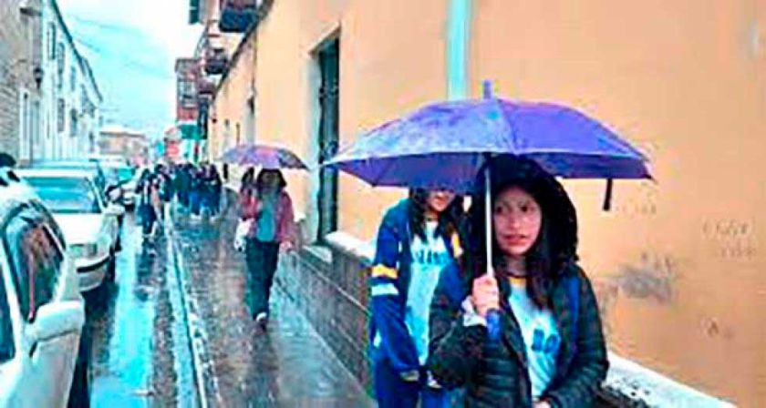 Porcentaje de lluvia se  duplica respecto a la  precipitación de 2024