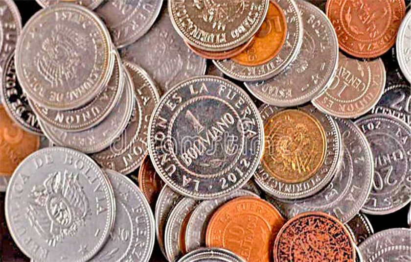 BCB aclara que compró monedas y no billetes