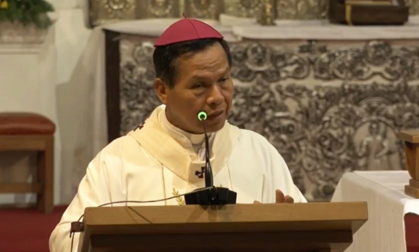 Monseñor Leigue pide reflexionar sobre las promesas electorales para darle un nuevo rumbo al país