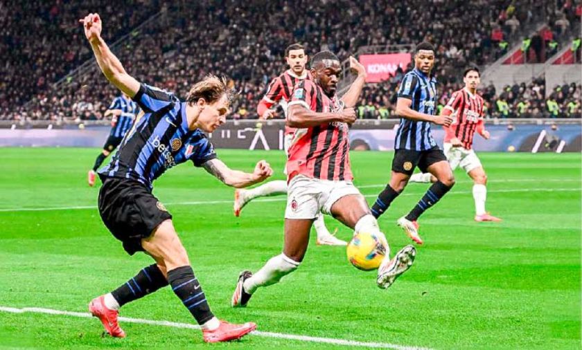 Inter derriba el muro del Milan en un derbi agitado 