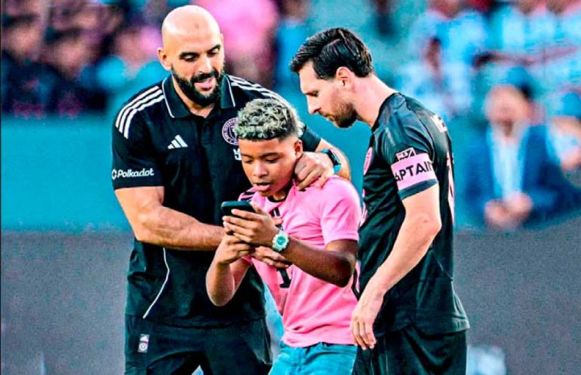 “Lio” Messi cautivó a sus admiradores en Panamá