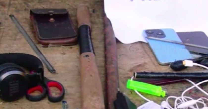 Incautan armas blancas, celulares, pipas, alcohol y un router en el penal de San Pedro