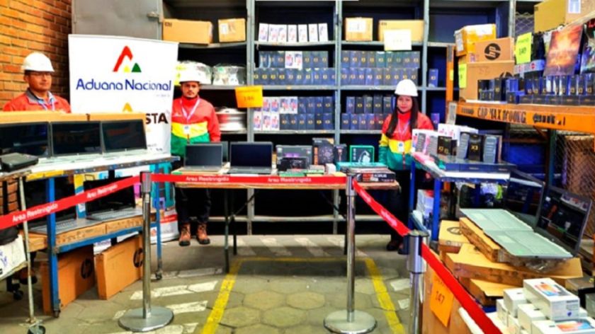 Aduana anuncia subasta electrónica de 800 toneladas de mercancías: ¿Quiénes pueden participar?