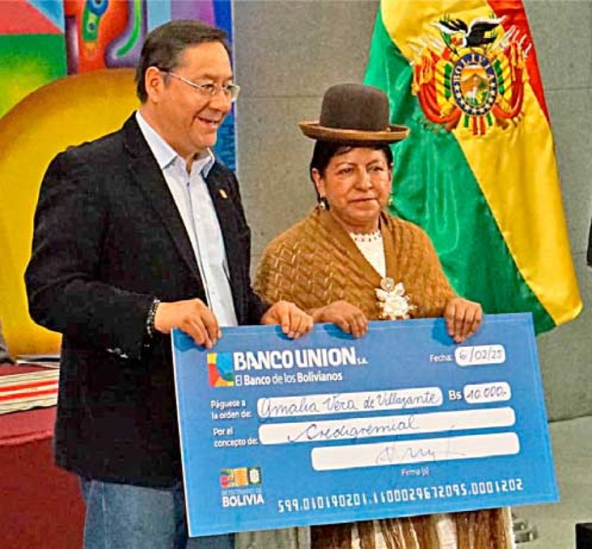 Luis Arce: No se  atentará contra la  economía del pueblo