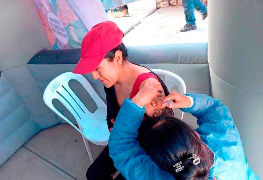 Sedes continua con la vacunación contra el coronavirus en el Departamento de Potosí
