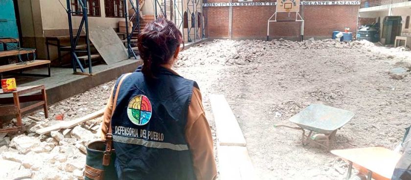 Investigan 36 casos de vulneración de derecho a la educación en Potosí