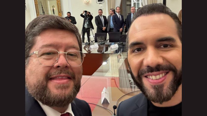 Samuel se reúne con Bukele en El Salvador: “Me llevo ideas para mejorar las cárceles”