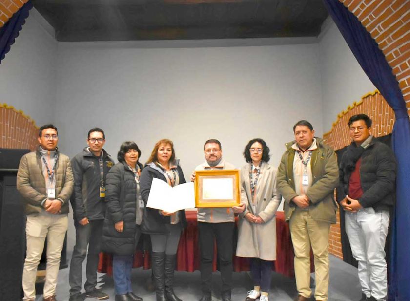 La Casa de Moneda recibe documento de registro Unesco en la memoria del mundo