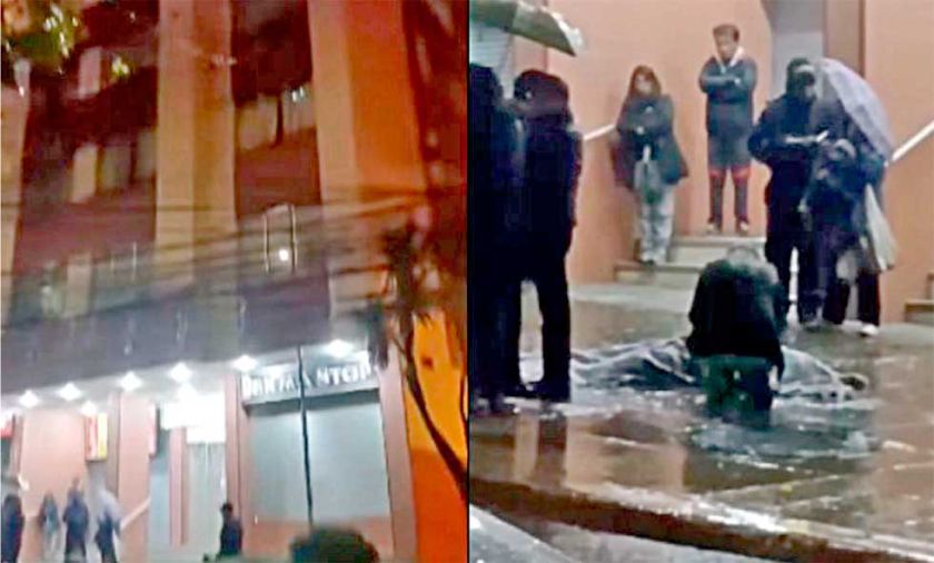 Una mujer muere al caer de un edificio en La Paz