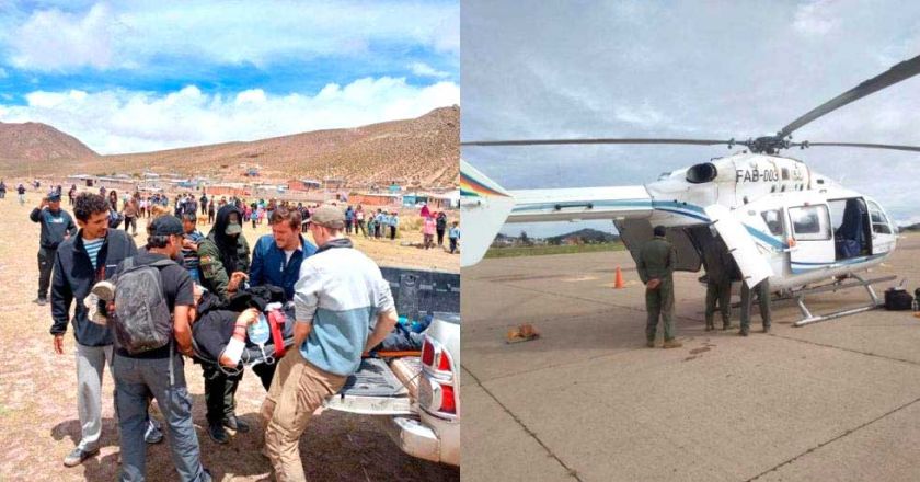 Un turista muere y otro es  rescatado en helicóptero