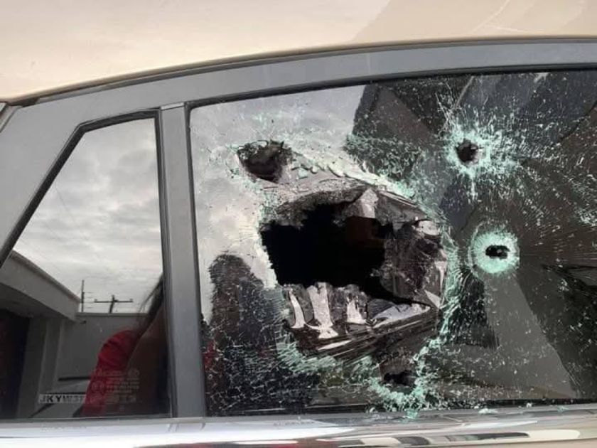 Hija del capitán acribillado se demoró unos segundos y se salvó de morir