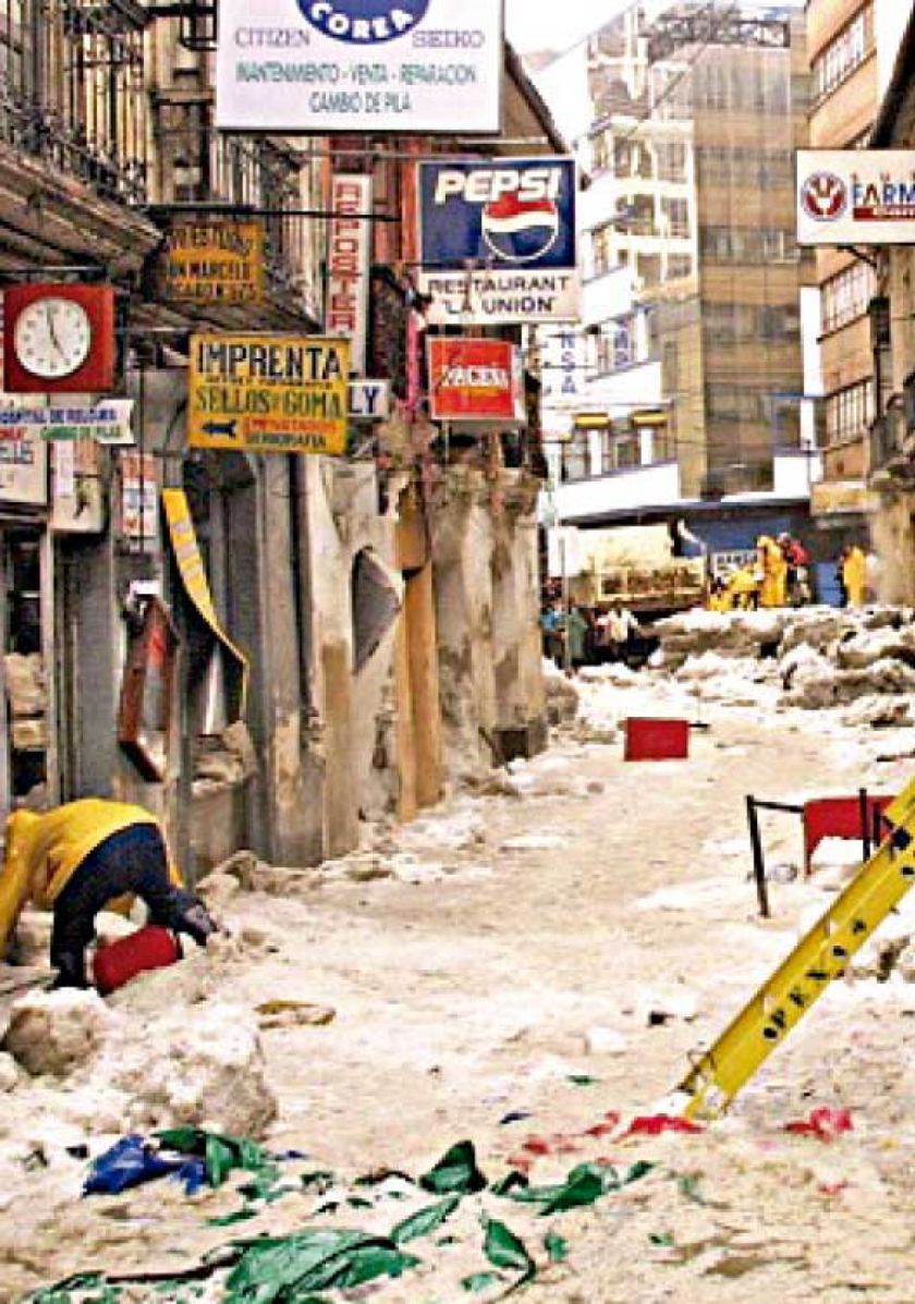A 23 años de la granizada que provocó 68 fallecidos