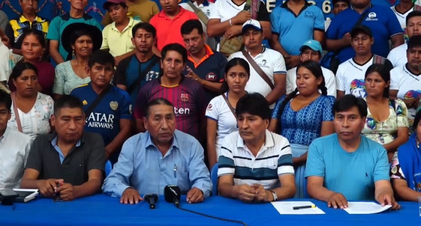 Evo firma un acuerdo con el FPV para las elecciones generales