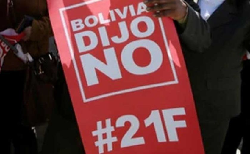 A nueve años, la oposición recuerda el 21F como el comienzo del fin de Evo Morales