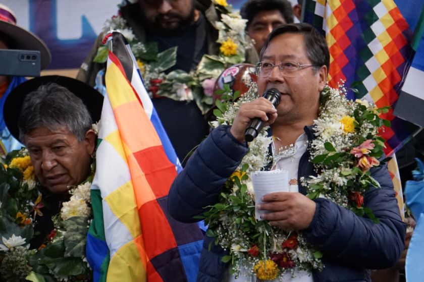 Luis Arce declara el fin del “dedazo” en el MAS y plantea alianzas con partidos de izquierda