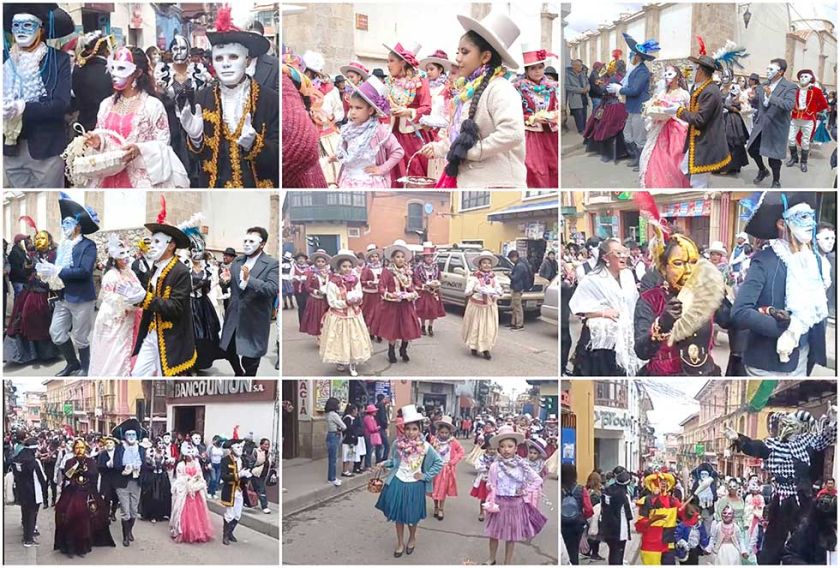 Potosí vivió la entrada del Carnaval de Antaño