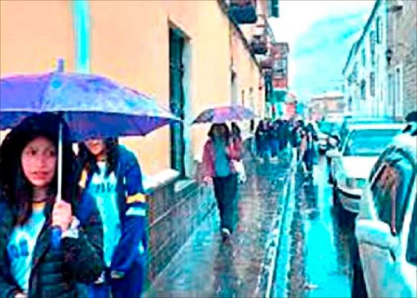 Senamhi pronostica retorno de las lluvias a partir de hoy