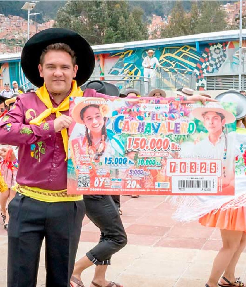 Lotería Nacional lanza sorteo “El Carnavalero” 