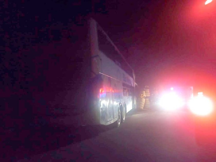 Una flota casi cae al barranco  donde murieron 28 personas