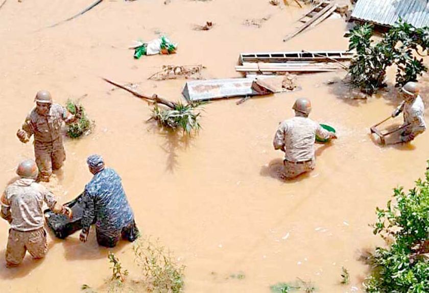 Ya son 379 las viviendas destruidas por las lluvias