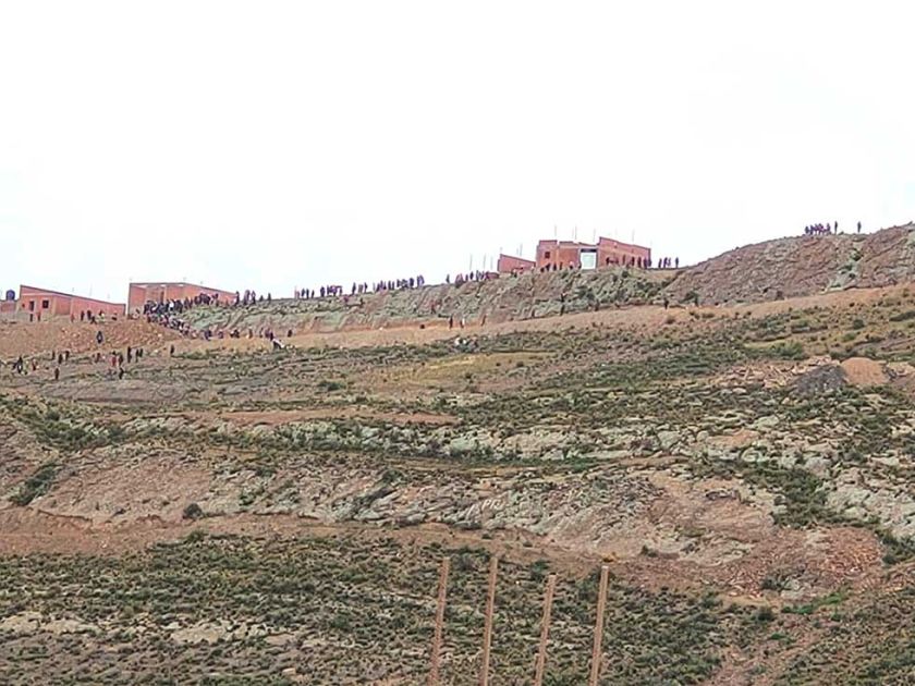 Cantumarca inicia la vigilia  ante amenaza de invasión