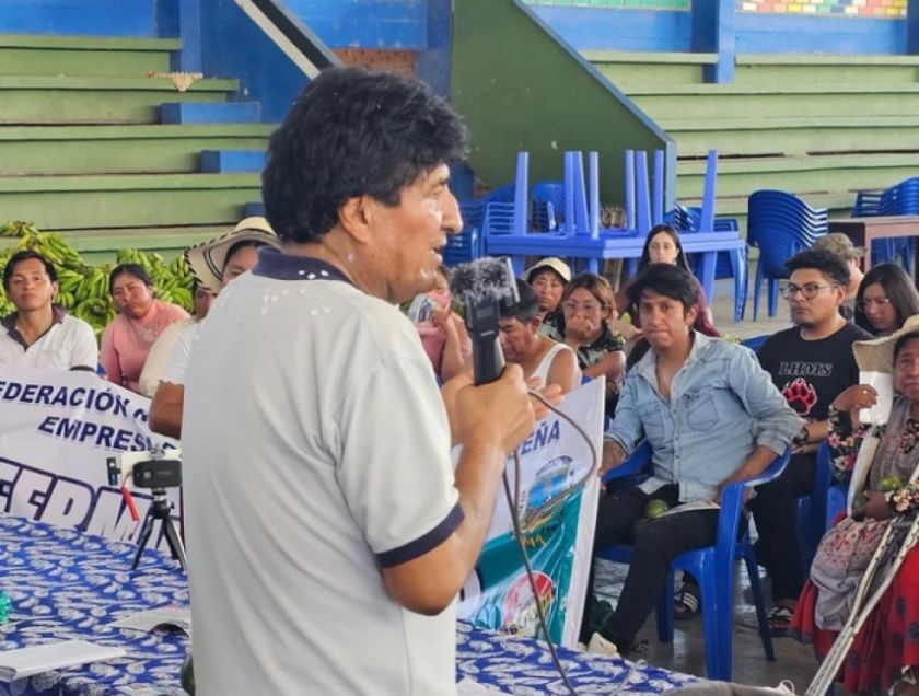 Tras la renuncia de Evo Morales al MAS, Del Castillo dice que le hizo ‘tremendo favor’ al partido