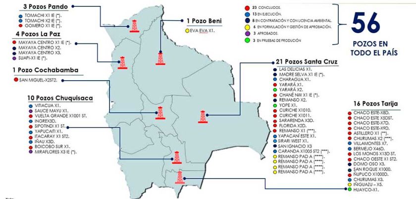 Gobierno intensifica búsqueda de reservas hidrocarburíferas
