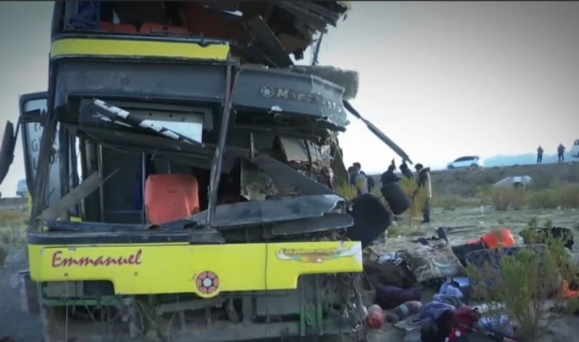 Presumen que chófer protagonista del accidente en Uyuni consumió bebidas alcohólicas en el trayecto 