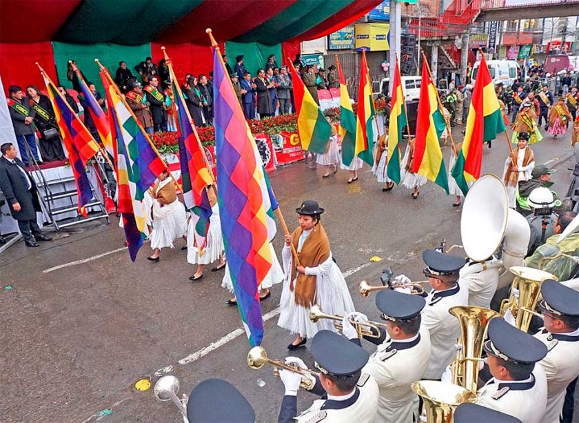 El Alto celebra sus 40 años de creación