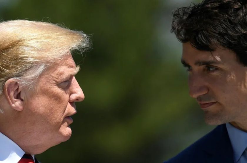 Trudeau y Trump tienen una «acalorada» llamada de 50 minutos sobre la guerra comercial