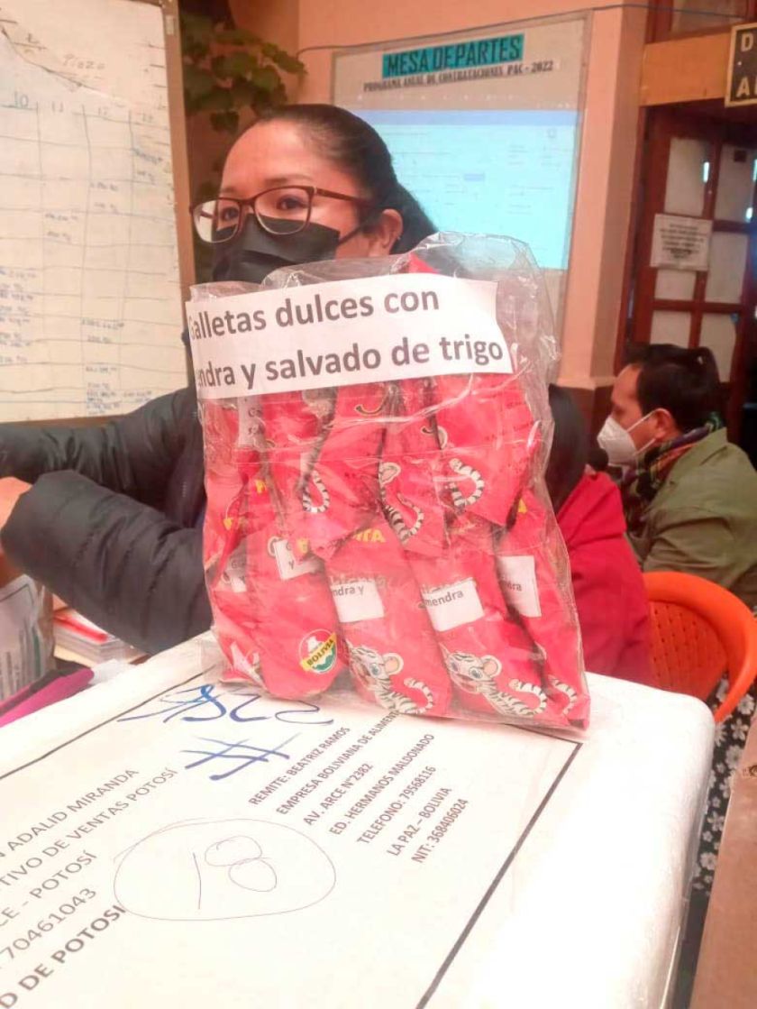 Reinician entrega del desayuno escolar desde el 10 de marzo