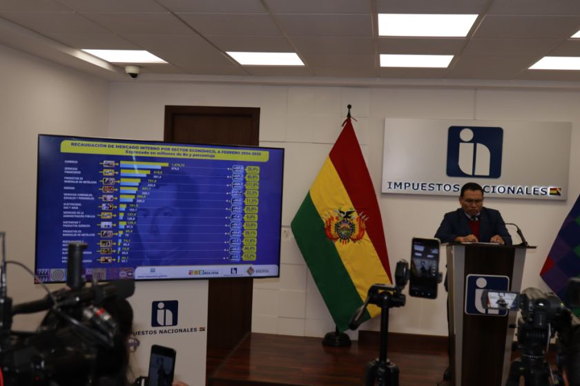 INE registra incremento del 21% de la recaudación tributaria y dice que “la economía avanza”