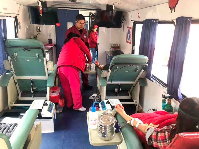 Banco de Sangre en Potosí convoca a los donantes voluntarios para salvar vidas