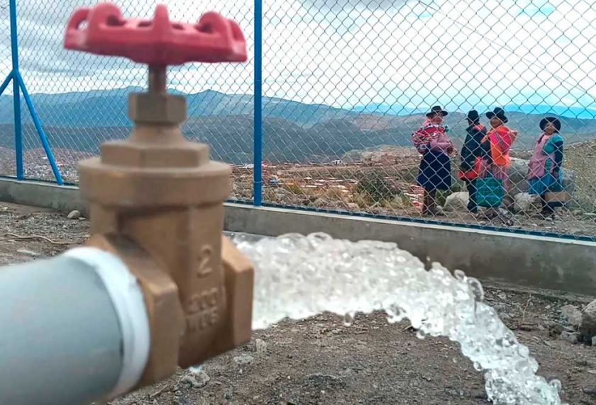 Entregan aducción San José para garantizar agua potable