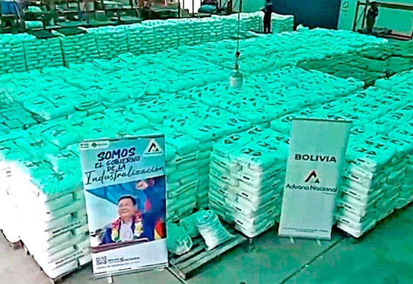 Tarija: Incautan 104,29 tn de harina de contrabando 