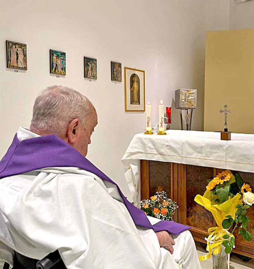 El Papa vuelve al Vaticano