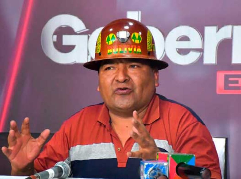 Gobierno anuncia acuerdo con federación de mineros