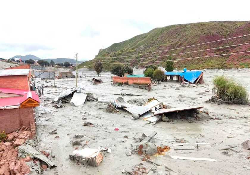 Mazamorra: prevén juicio por daño ambiental en Llallagua