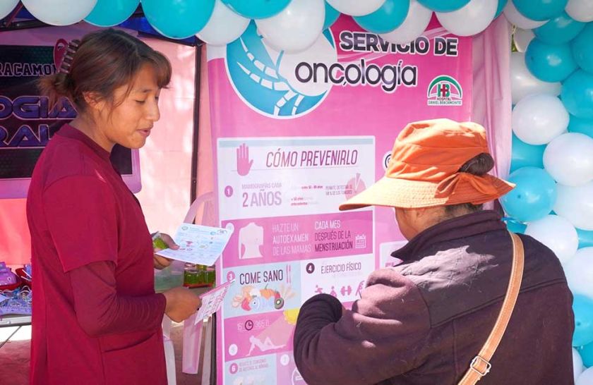 Desarrollan campaña de detección de cáncer