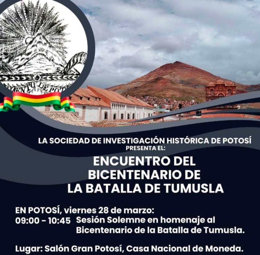 Descendientes de héroes  de Tumusla llegan a Potosí