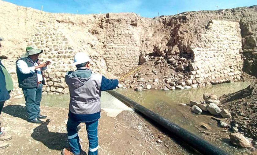 El Concejo inspecciona trabajos en la Laguna San Sebastián