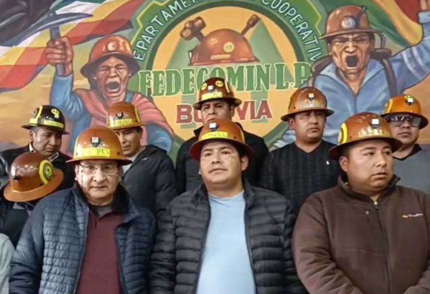Cooperativas mineras de La Paz anuncian movilización por tema energético