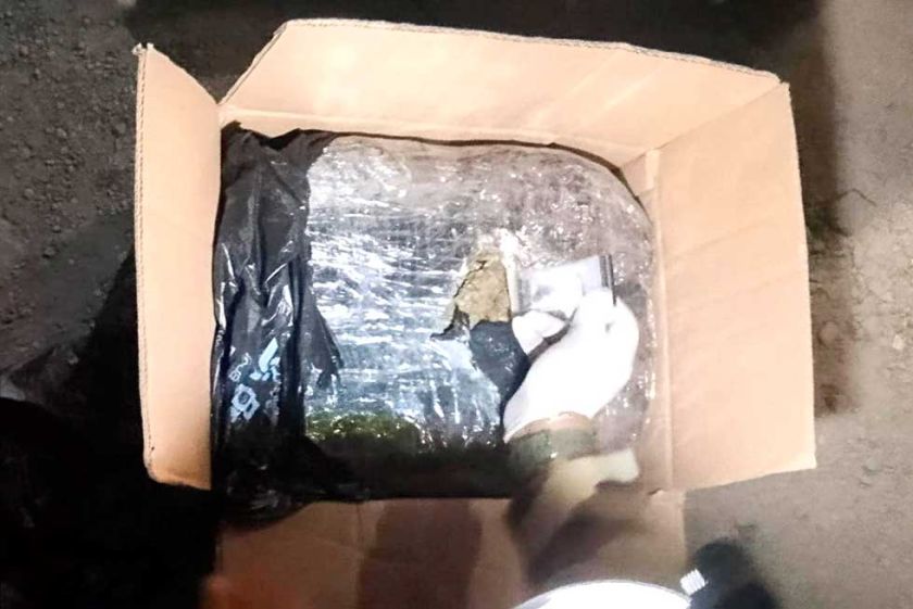 Caen 2 dealers potosinos  con carga de marihuana  destinada a la juventud