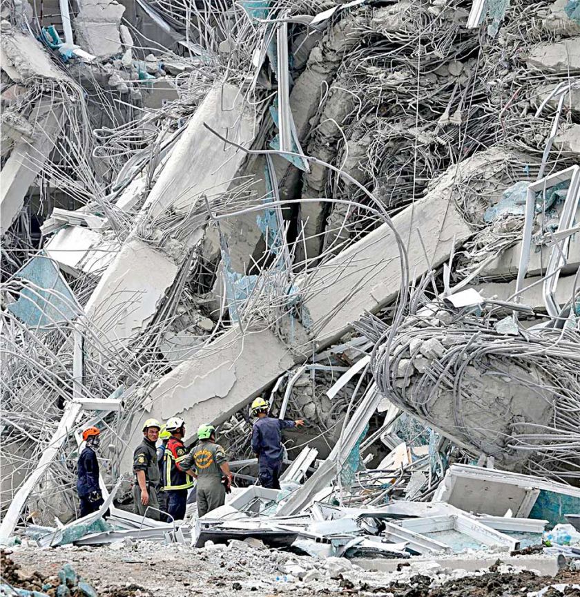 Suben a 1.644 los muertos por el seísmo en Birmania