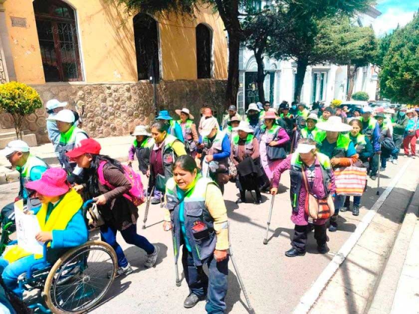 Personas con discapacidad piden atención de las autoridades