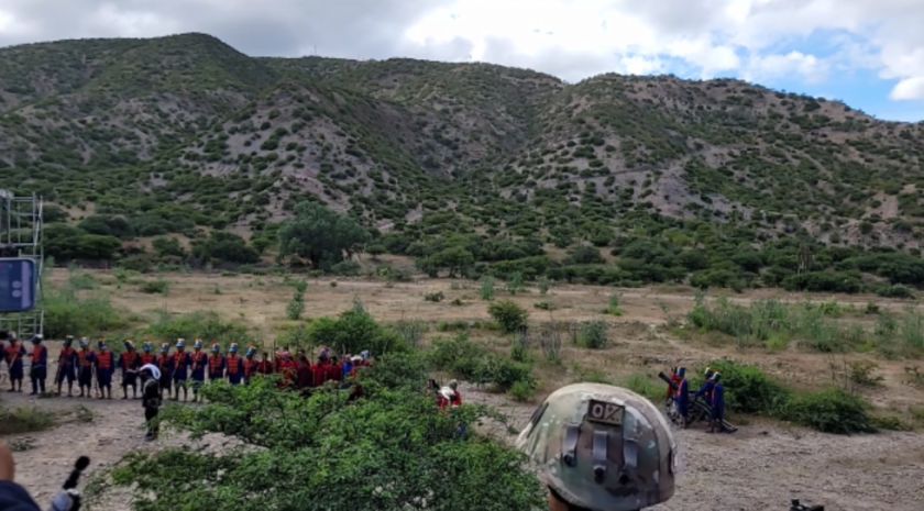 Tumusla vivió la recreación de la histórica batalla que cumple su bicentenario