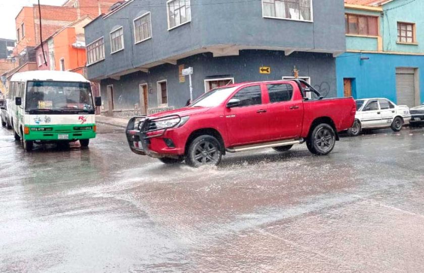Las lluvias siguen cayendo en las cuatro regiones del Departamento de Potosí