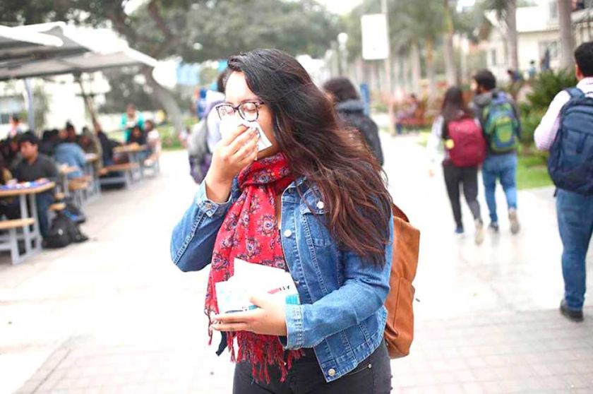 Sedes reporta un leve descenso de resfríos en el Departamento
