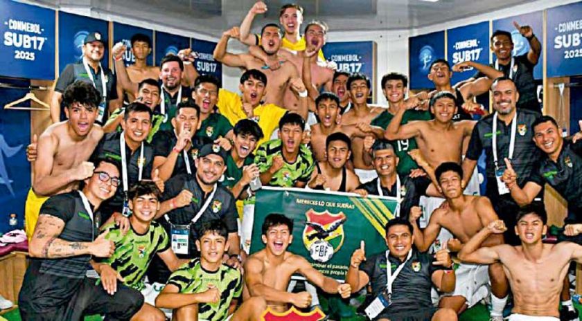 Sub 17: Bolivia sigue viva  y sueña con el Mundial